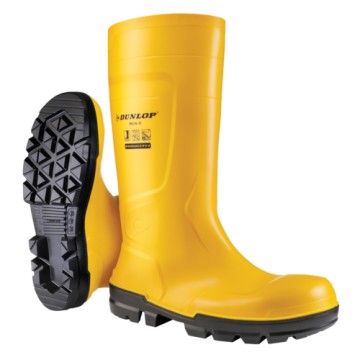 Dunlop Work-it S5 pvc safety boot yellow