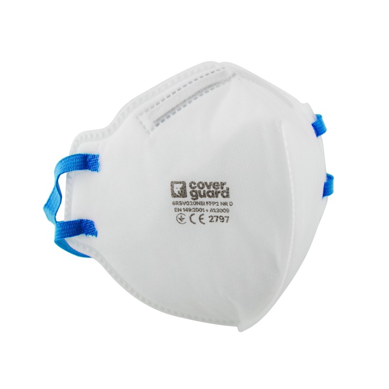 6RSV020_3 FFP2 NR D függőlegesen összehajtható pormaszk