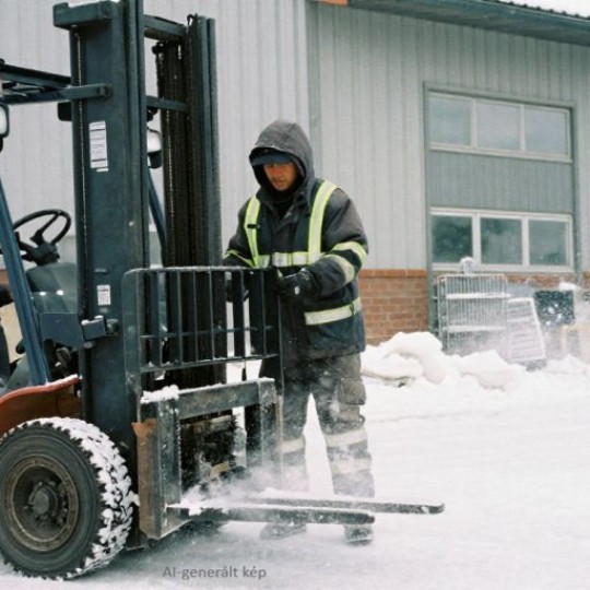 Védőruházatok a fagyos munkakörülményekre