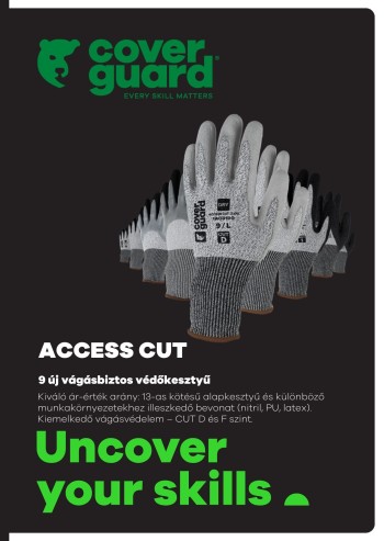 Access Cut vágásbiztos védőkesztyűk