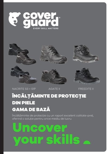 ÎNCĂLȚĂMINTE DE PROTECȚIE DIN PIELE GAMA DE BAZĂ